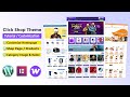 8# Customize Homepage, Categoris, Shop page, Theme Options | Click ShopTheme Customization