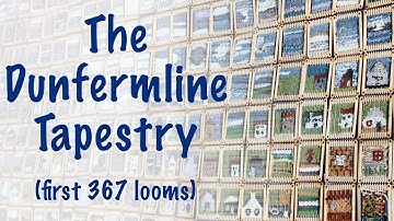 Assembling the first 367 looms - time lapse (The Dunfermline Tapestry)
