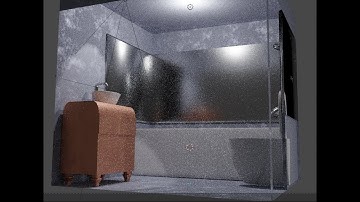 #Blender3D #Animation #Blender #3D Part 4 : Design a Bathroom in Blender