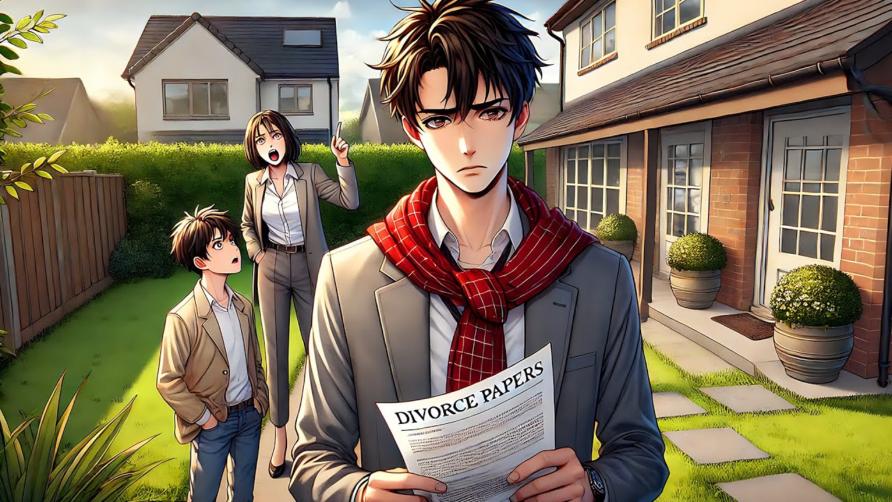 She Pushed Me Out With Divorce Papers In Hand, Until Our Son Spoke And She Broke Down