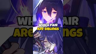Guess which pair are true siblings #honkaistarrail #hsrgyp #honkai #starrail #hsr