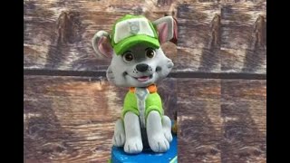 Рокки из Мф Щенячий патруль/how to make rocky paw patrol cake topper Рокки из Мф Щенячий патруль/how to make rocky paw patrol cake topper