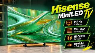 144Hz Mini Led Hi-QLED Devialet+Subwoofer Televizyon | Hisense E8S İnceleme screenshot 2