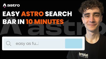 How To Build An Easy Search Bar For Your Astro Website With The Pagefind Package 👀