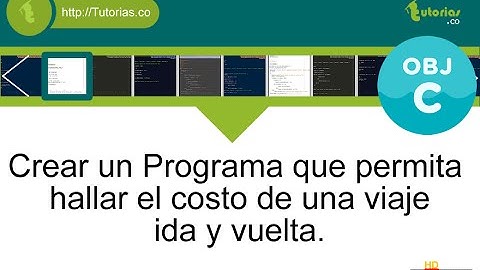POO + sentencia if-else + Objective C (hallar el costo de viaje)