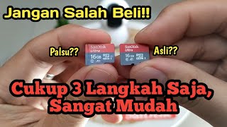 Strict Tips to Distinguish Original or Fake SanDisk Micro SD Turns Out to be Very Easy Just 3 Steps