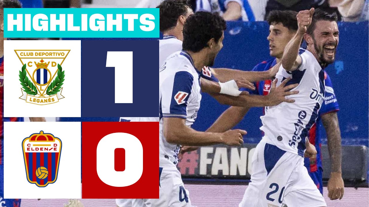CD LEGANÉS 1 - 0 CD ELDENSE | RESUMEN LALIGA HYPERMOTION