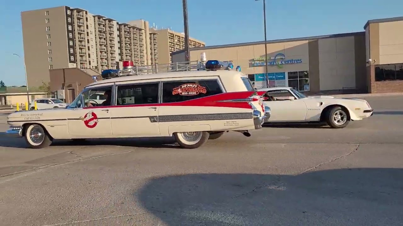 Ghostbusters, 1959 Cadillac Miller-Meteor Sentinel.