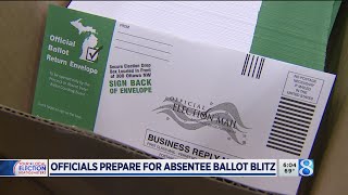 Clerks brace to count record number of absentee ballots
