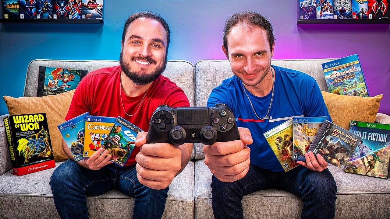 Joguei o MELHOR jogo COOP de cada GERAÇÃO