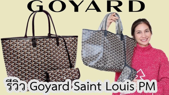 GOYARD ST. LOUIS TOTE PM  unboxing, first impressions, mod shots, distance  sale experience 