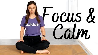 Yoga For Focus And Calm - Yoga with Rachel