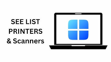 How To See List of Printers and Scanners In Windows 11