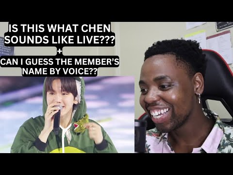 AFRICAN REACTS TO EXO B SIDE LIVE PERFORMANCE GUESS THE MEMBER GAME