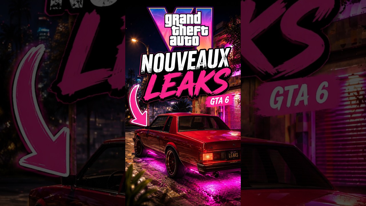 Les DERNIERS Leaks pour GTA 6 avant Netflix (Véhicule, Musculation, Police,...)