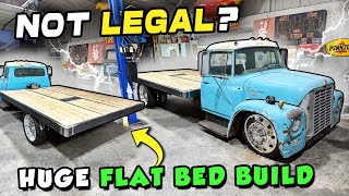 Download Lagu 1963 Loadstar HUGE FLAT BED BUILD! (Dump Bed) Will It Work?? It is too wide.... MP3 Download Lagu 1963 Loadstar HUGE FLAT BED BUILD! (Dump Bed) Will It Work?? It is too wide.... MP3