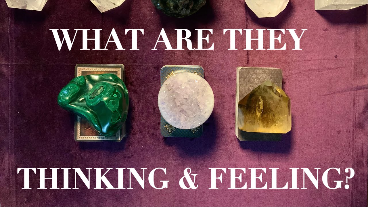 🤔💭✨WHAT are they THINKING & FEELING about YOU? + MESSAGES🔥 Pick a Card Tarot Oracle Love Reading✨💭🤔