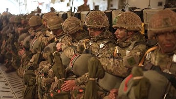 British Paratroopers during Swift Response NATO 2024 | Estonia