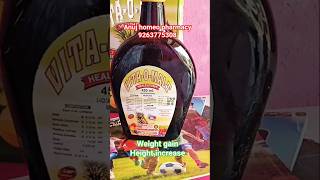 vita o malt for weight gain height increase muscle gain