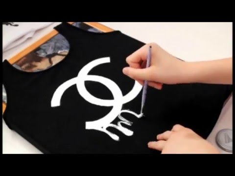 Diy Chanel Logo T Shirt Youtube