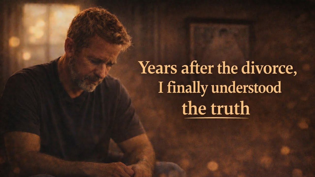 Years after the divorce, I finally understood the truth