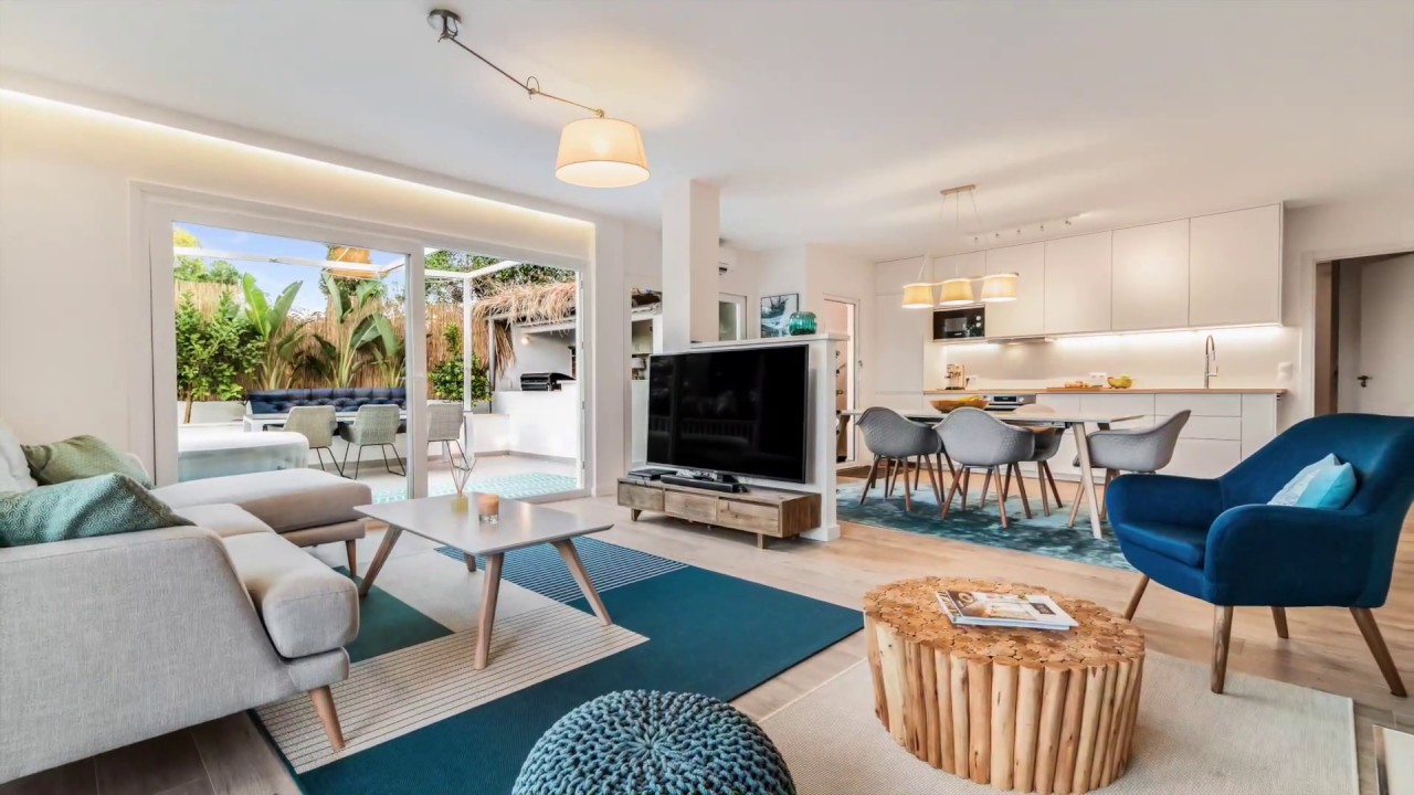 Mallorca designer apartment for sale Paguera YouTube