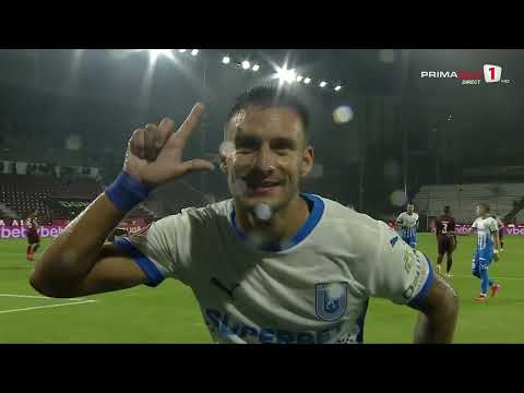 GOOOL! CFR Cluj - CSU Craiova 0-2. Rădulescu, eroul oltenilor! După ce și-a salvat echipa, marchează