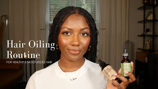 My Hair Oil Routine For Healthy, Shiny Hair | Niara Alexis