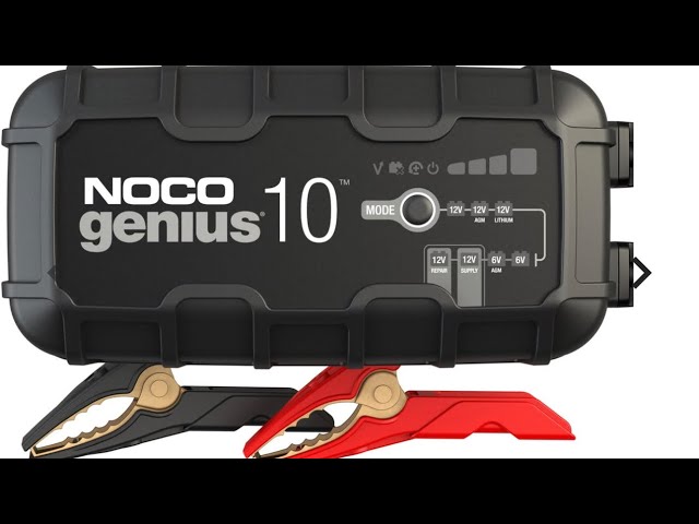 Noco genius 10 battery charger unboxing 