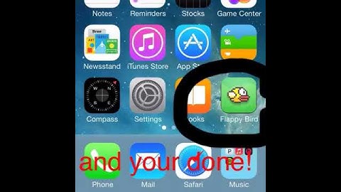 Adding Flappy Bird to an IOS Device!