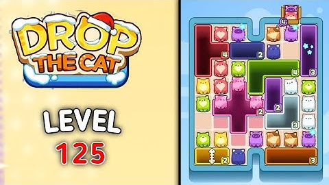 Drop the cat level 125 walkthrough solution gameplay