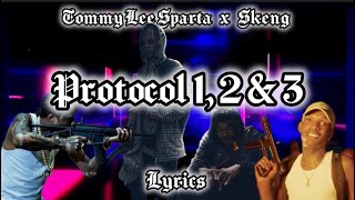 Tommy Lee Sparta x Skeng - Protocol 1,2 & 3 || Compilation With Lyrics