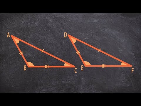 Video: Ano ang mga katumbas na bahagi ng mga congruent triangles?