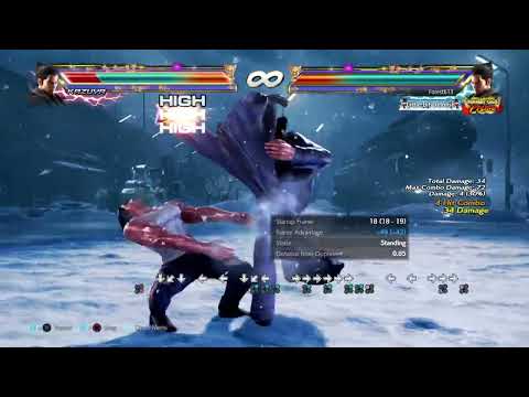 Kazuya Low Parry Combo 46 Damage Version 5 Tekken 7 20230221001937