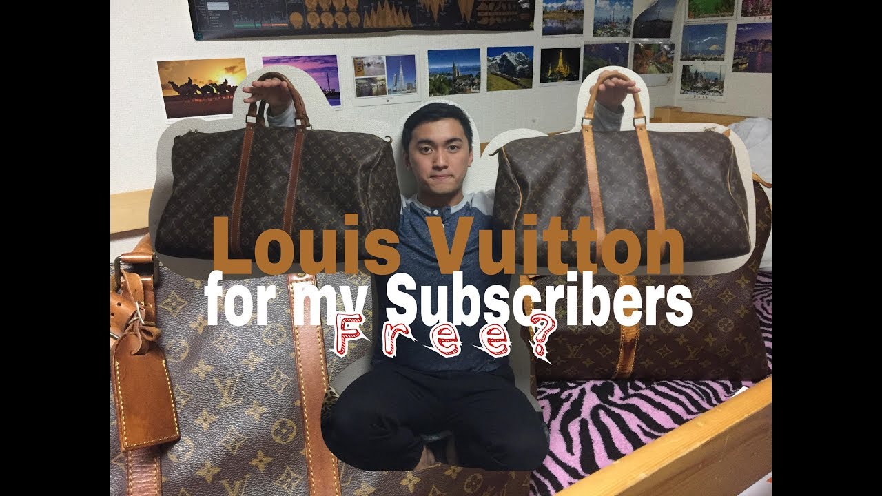 Buying LOUIS VUITTON for my subscribers (Japan thrift shop) - YouTube