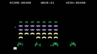 Atari XL/XE Longplay [3299] Claude Invaders