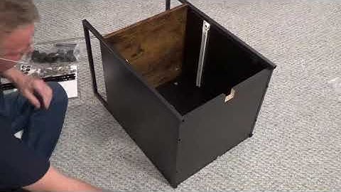 How to Build a Devaise File Cabinet Model AHDG049