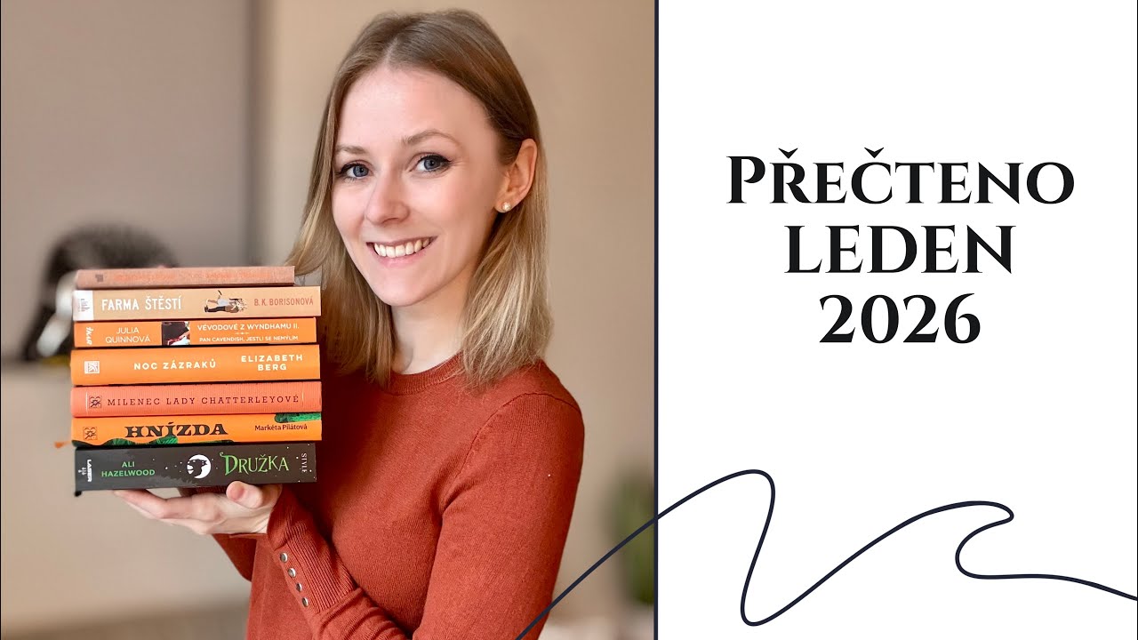 PŘEČTENO leden - chci méně číst..?