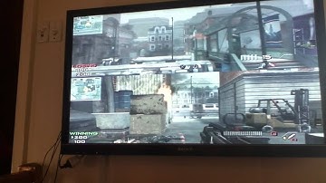 MW3 awesome across map throwing knife kill