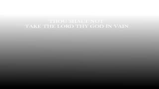 The Ten Commandments (The Decalogue)