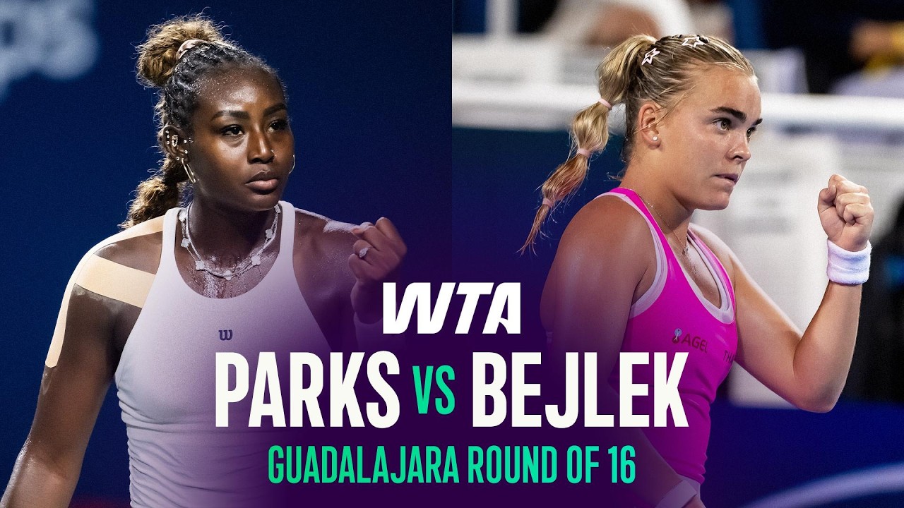 Alycia Parks vs. Sara Bejlek  | 2026 Guadalajara Round of 16 | WTA Match Highlights