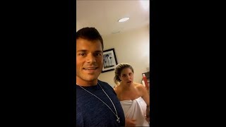 Big Brother 19 Mark And Elena Instagram Live Together On Sep 21, 2017.