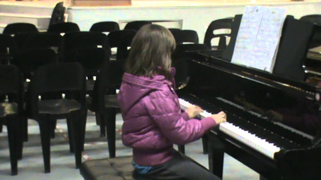 Vanja Andjelic, piano exam rehearsal Baobab School Gaborone June 2012