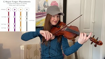 G Major Scale 1 Octave | Violin