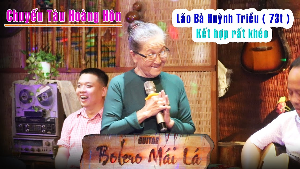 Chuyến Tầu Hoàng Hôn | Lão Bà ( 73 tuổi ) Khéo léo Lời 1 và lời 2 | Guitar Lâm Thông - Bolero Mái Lá