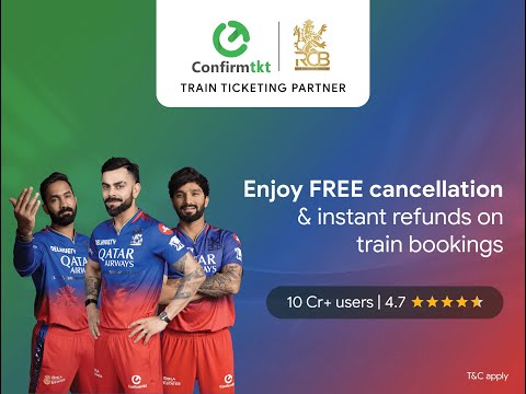 ConfirmTkt: Train Booking App