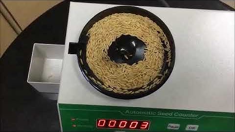 Seed counter - small seeds