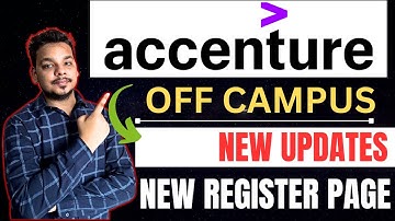 Accenture Off Campus Hiring Update | Accenture PADA/SASA/ASE Hiring 2025 | New Registrations