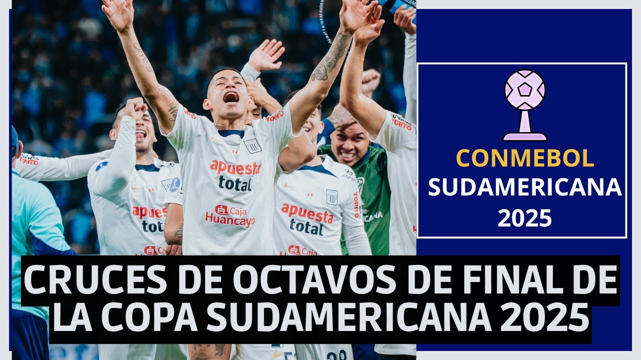 ASI QUEDARON LOS PARTIDOS DE OCTAVOS DE FINAL DE LA COPA SUDAMERICANA ...