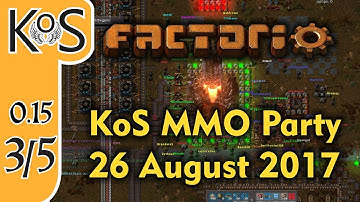 Factorio MMO 1 Year Channelversay Party - 3of5 - 26 Aug 2017  - Achievements - Multiplayer (v 0.15)